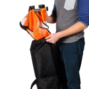 Easily Stows Away - Orange - Flex-Safe Safety Barricade