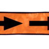 Orange Reversible Arrow