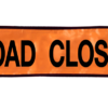 Orange Road Sign