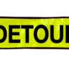 Yellow Detour Sign