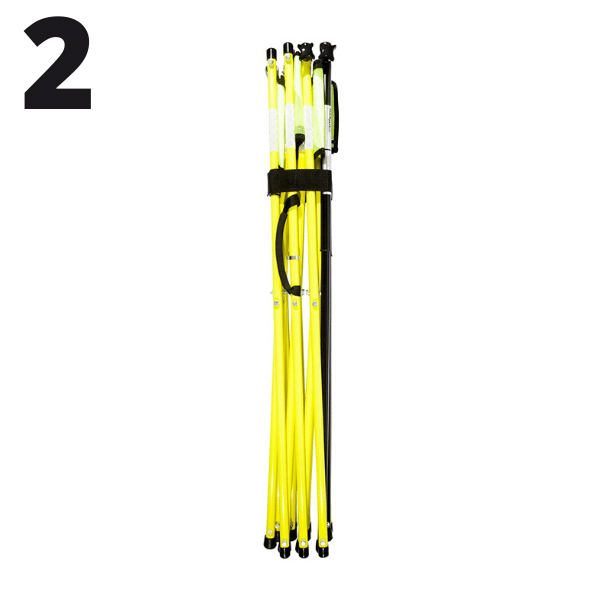 Step 2 - Yellow - Setup - Flex Safe - Barricades
